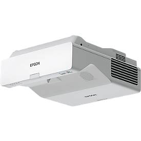 3LCD Ultrakurzdistanz-Projektor Epson EB-760W, bis 150 Zoll, 4.100 Lumen, HD Ready WXGA, 2.500.000:1, weiß