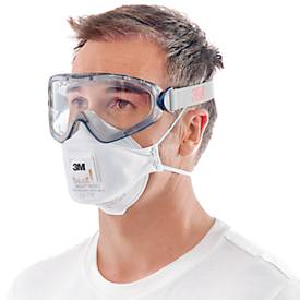3M Arbeitsschutz-Set 1000MCWE, für Profis, bestehend aus Atem-, Augen- und Gehörschutz