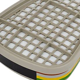 3M Filterpatrone 6059, Schutzklasse ABEK1, für 3M wiederverwendbare Halb-Atemschutzmasken Serie 6000, austauschbar, Packung mit 1 Paar
