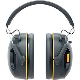 3M Kapselgehörschutz WorkTunes Connect, elektronisch, wasserbeständig, Bluetooth/USB-C, SNR 33 dB, bis 40 h, Lautstärkeregelung, Akkubetrieb