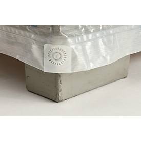 Abdeckhaube ohne Reißverschluss, transparent