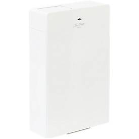 Abfallbehälter Janibell Prix Sanitär, 7,6 l, mit Sensor, eingebautes Müllsacksystem, B 264 x T 100 x H 404 mm, weiß