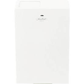 Abfallbehälter Janibell Prix Sanitär, 7,6 l, mit Sensor, eingebautes Müllsacksystem, B 264 x T 100 x H 404 mm, weiß