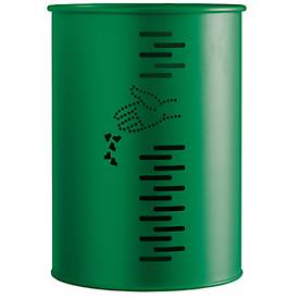 Abfallbehälter PIVO, rund, 22 L, grün