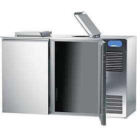 Abfallkühler für 1x 120 Liter, Edelstahl