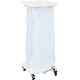 Abfallsackständer 'Saekko Boy' 60 L, mit Deckel und Fußpedalöffnung