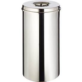 Abfallsammler für Innenanwendung, selbstlöschend