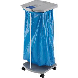 Abfallsystem Hailo ProfiLine MSS XXXL, 1-fach, Volumen 120 l, mit Rollen