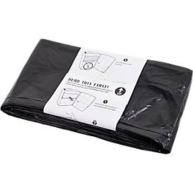 Abfalltüten Janibell Prix, zur Nachfüllung, geruchsneutral, biologisch abbaubar, schwarz