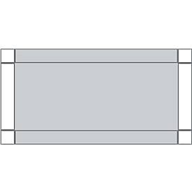 Ablageböden für Werkbank, B 400 x H 50 mm