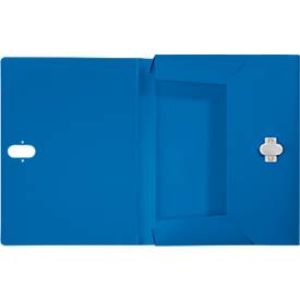 Ablagebox Leitz Recycle, bis DIN A4, Rückenbreite 30 mm, für bis zu 250 Blatt, PP, blau