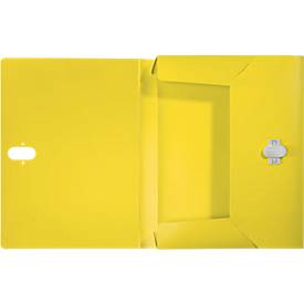 Ablagebox Leitz Recycle, bis DIN A4, Rückenbreite 30 mm, für bis zu 250 Blatt, PP, gelb