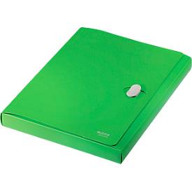 Ablagebox Leitz Recycle, bis DIN A4, Rückenbreite 30 mm, für bis zu 250 Blatt, PP, grün