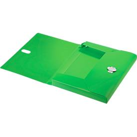 Ablagebox Leitz Recycle, bis DIN A4, Rückenbreite 30 mm, für bis zu 250 Blatt, PP, grün