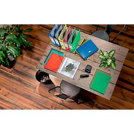 Ablagebox Leitz Recycle, bis DIN A4, Rückenbreite 30 mm, für bis zu 250 Blatt, PP, vers. Farben