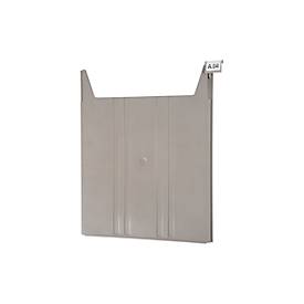 Ablagefach Eichner Big, für Wandsortierer, Füllhöhe 34 mm, B 262 x T 42 x H 302 mm, grau