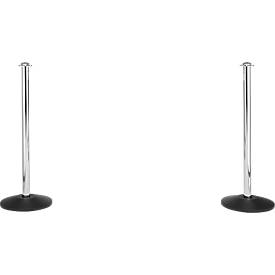Absperrpfosten Basic, 2 teilig