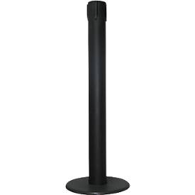 Absperrpfosten GLA85, ohne Gurt, H 1000 mm, mit Leerkassette