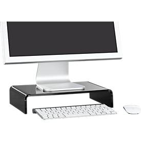 Acryl-Medienträger U-Form, 350 x 230 x 70 mm, schwarz