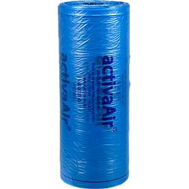 ActivaTec activaAir BASIC‑RC 4 Luftpolstermatte – 400×320 mm, 450 m Rolle, blau, Versandpolster mit Recyclinganteil