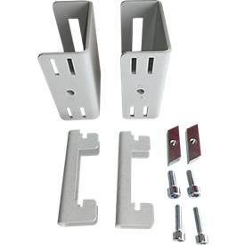 Adapterset Serie TPB, f. LCD-Schwenkarm Serie TPB, Montage am Aufbauprofil