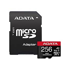 Image of ADATA High Endurance - Flash-Speicherkarte - 256 GB - microSDXC UHS-I