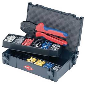 Aderendhülsensortiment 1201tlg.0,50-6,00mm2 Crimpzange PreciForce®