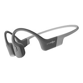 AfterShokz OpenRun - Kopfhörer mit Mikrofon - offenes Ohr - hinter dem Nacken angebracht - Bluetooth - kabellos