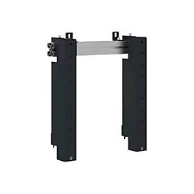 AG Neovo VWM-01 - Befestigungskit (2 Wandhalterungen, Montagearm) - für Videoleinwand - Aluminium, Stahl - Schwarz und Silber - Bildschirmgröße: 107-165 cm (42'-65')