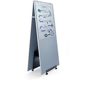 Agiles Pinboard Sigel Business meet up, Hoch- & Querformat, pinnbar, beklebbar, statisch, B 900 x H 1800 mm