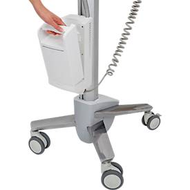 Akku Ergotron LiFeKinnex, für Ergotron Visitenwagen, 245 Wh, Lithium-Eisen-Phosphat (LiFe)-Batterietechnologie, weiß