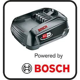 Akku-Tacker Rapid BTX553 Set, LCD-Anzeige, LED-Frontarbeitslicht, 6-stufige Eintreibkraft, inkl. Bosch Akku