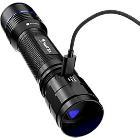 Akku-Taschenlampe VARTA Nightcutter F20R, 4 Leuchtmodi, 400 lm, 150 m Reichweite, ø 34 x H 160 mm