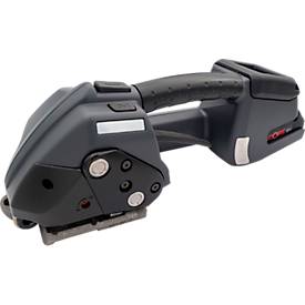 Akku Umreifungsgerät BW-ST, für Stahlbänder mit B 13-19 mm & Stärke 0,38-0,63 mm, Zugkraft 1000-5500 N, Touchscreen, wählbare Modi, schwarz