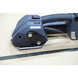 Akku Umreifungsgerät BW-ST, für Stahlbänder mit B 13-19 mm & Stärke 0,38-0,63 mm, Zugkraft 1000-5500 N, Touchscreen, wählbare Modi, schwarz