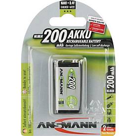 Akkuzelle maxE 8,4 V 200 mAh 9V E-Block HR9V 1 1St./Blister ANSMANN