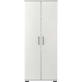 Aktenschrank Profi 2.0, 4 Einlegeböden, 5 OH, B 800 x T 400 x H 2000 mm, lichtgrau