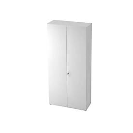 Aktenschrank TOPAS LINE, 6 Ordnerhöhen, B 1000 mm, weiß/weiß