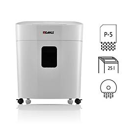 Aktenvernichter Dahle PaperSAFE 420, Partikelschnitt 2 x 15 mm, P-5, 25 l, 10 Blatt Schnittleistung, B 443 x T 273 x H 545 mm