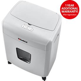 Aktenvernichter Dahle ShredMatic 90, Partikelschnitt 4 x 12 mm, P-4, 23 l, 10 Blatt Schnittleistung, B 367 x T 263 x H 506 mm