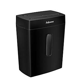 Aktenvernichter Fellowes® Powershred P-42C, Partikelschnitt 4 x 34 mm, P-4, 15 l, 8 Blatt Schnittleistung, schwarz