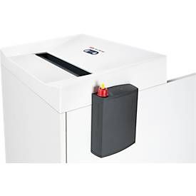 Aktenvernichter HSM Pure 740 max, Sicherheitsstufe 4, Partikelschnitt 4,5 x 30 mm, 22 Blatt, weiß