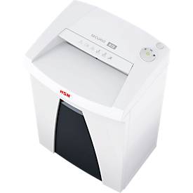 Aktenvernichter HSM SECURIO B22, Sicherheitsstufe 4, Partikelschnitt 3,9 x 30 mm, 11 Blatt, weiß