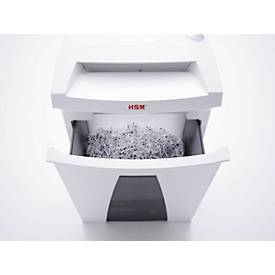 Aktenvernichter HSM SECURIO B24, Sicherheitsstufe 2, Streifenschnitt 3,9 mm, 21 Blatt, weiß