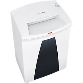Aktenvernichter HSM SECURIO B34 C, Sicherheitsstufe 6, Partikelschnitt 0,78 x 11 mm, 8 Blatt, Öler, weiß