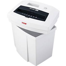 Aktenvernichter HSM SECURIO C14, Sicherheitsstufe 2, Streifenschnitt 3,9 mm, 12 Blatt, weiß