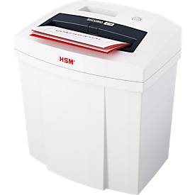 Aktenvernichter HSM SECURIO C14, Sicherheitsstufe 2, Streifenschnitt 3,9 mm, 12 Blatt, weiß