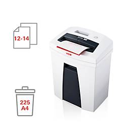 Aktenvernichter HSM SECURIO C16, Sicherheitsstufe 2, Streifenschnitt 3,9 mm, 15 Blatt, weiß