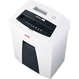 Aktenvernichter HSM SECURIO C16, Sicherheitsstufe 4, Partikelschnitt 4 x 25 mm, 7 Blatt, weiß
