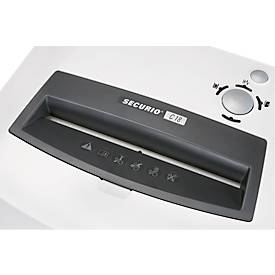 Aktenvernichter HSM SECURIO C18, Sicherheitsstufe 2, Streifenschnitt 5,8 mm, 19 Blatt, weiß